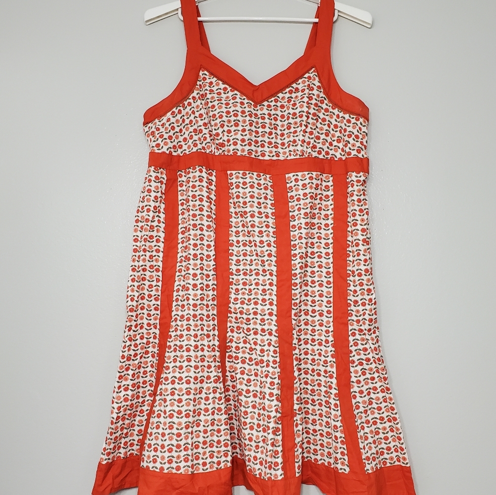 Vtg VERANESI Floral Sleeveless Sundress